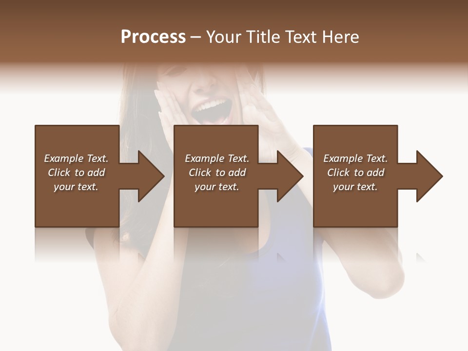 Ask Gesturing Expression PowerPoint Template