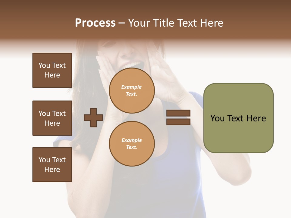 Ask Gesturing Expression PowerPoint Template