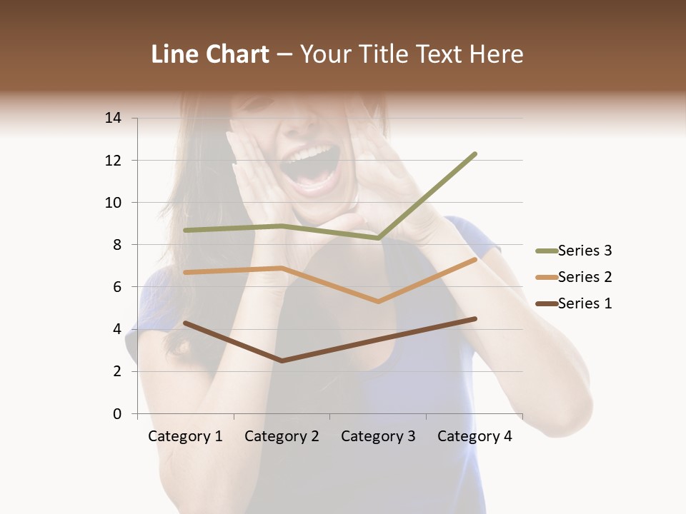 Ask Gesturing Expression PowerPoint Template