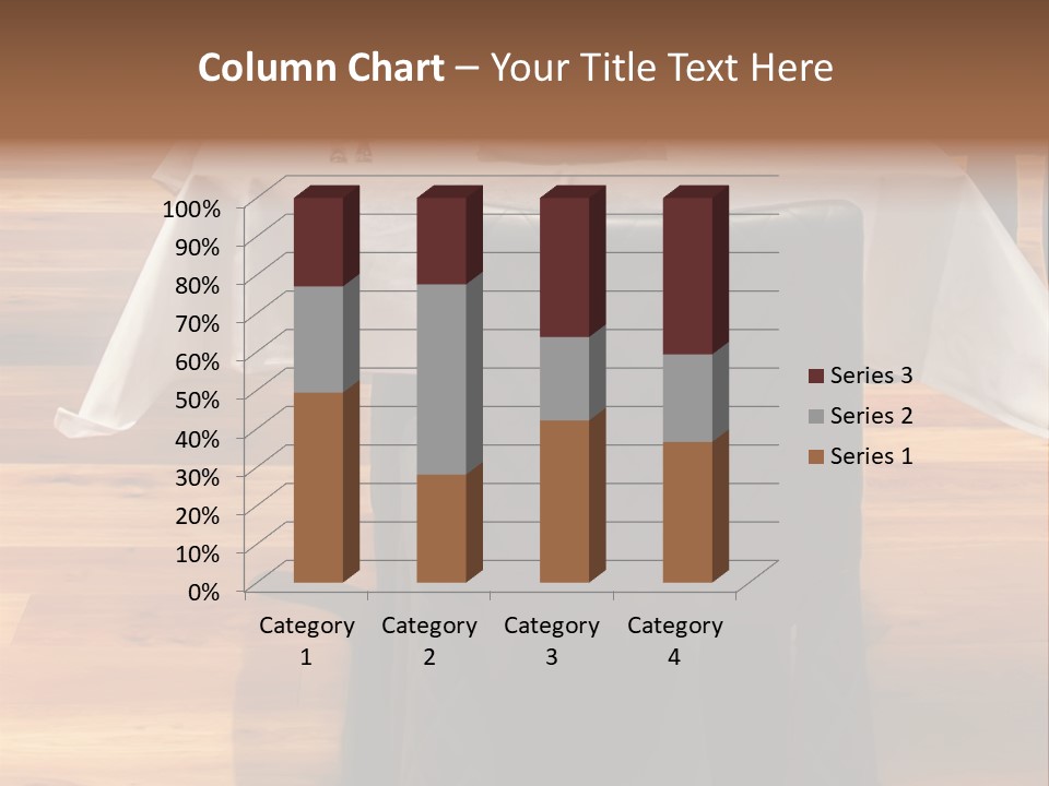 A Table With A White Table Cloth And Black Chairs PowerPoint Template