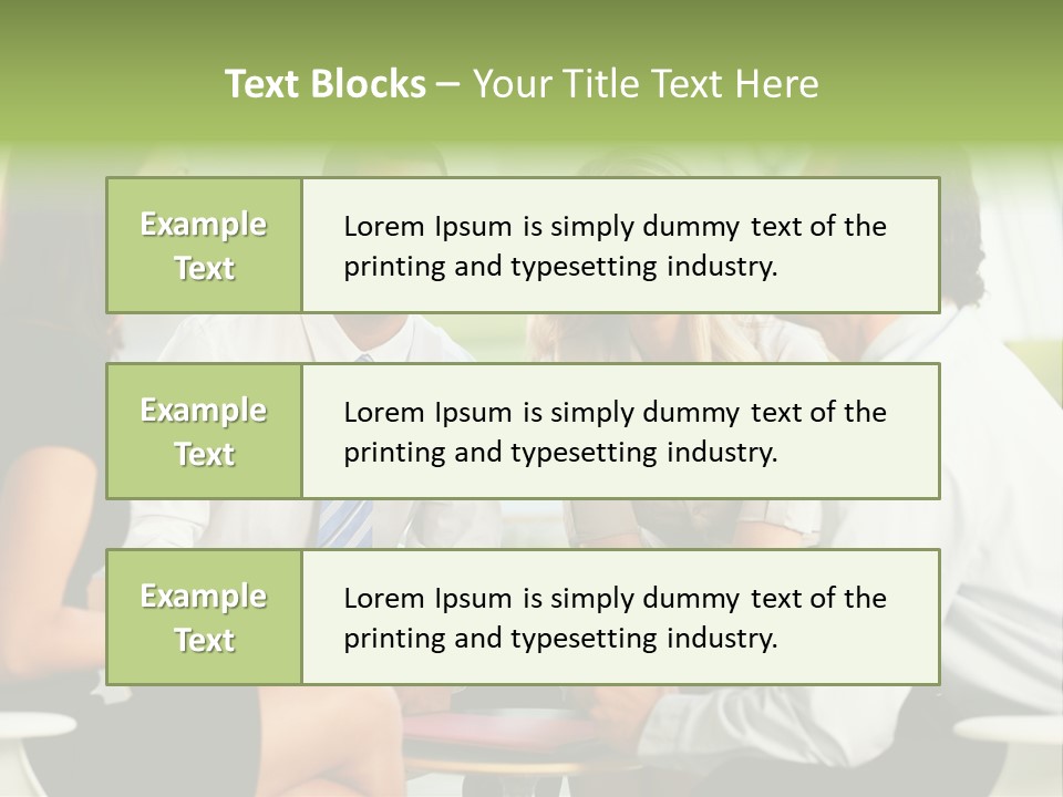 Horizontal Discussion Women PowerPoint Template