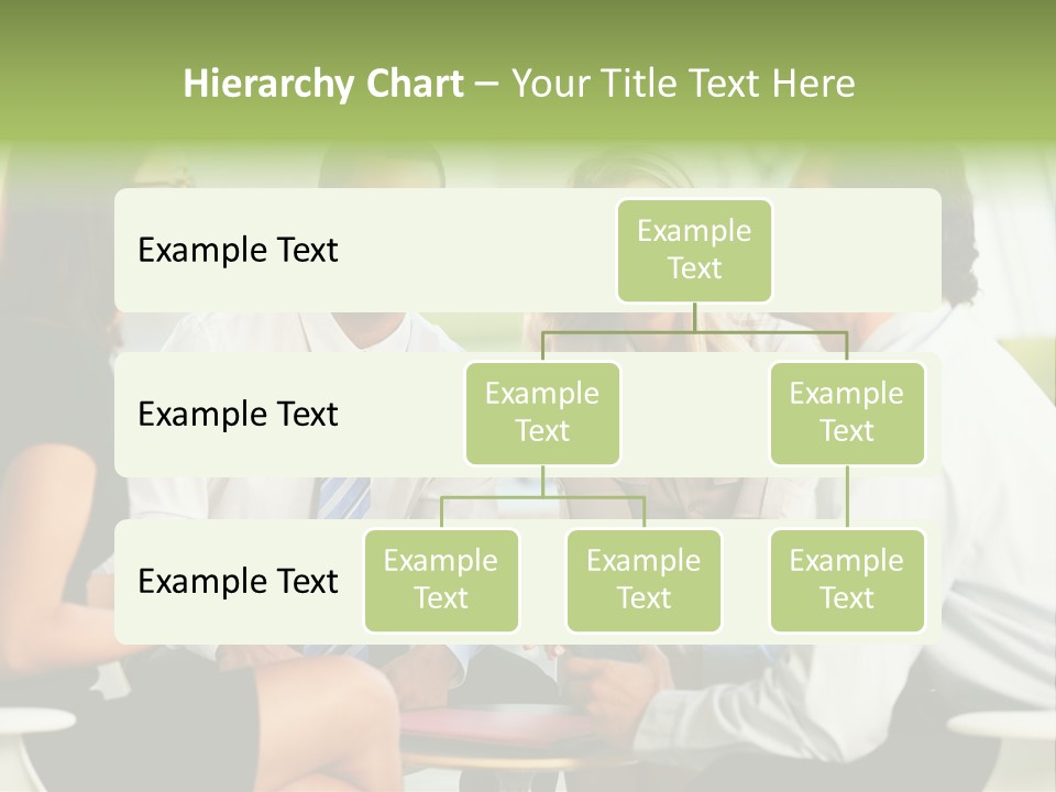 Horizontal Discussion Women PowerPoint Template