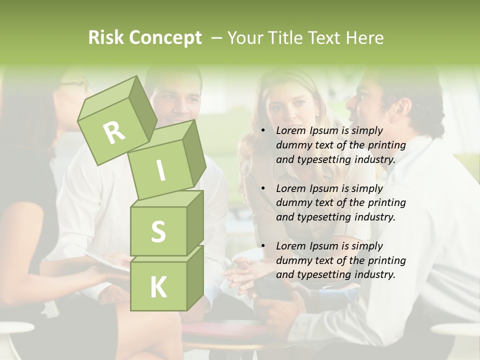 Horizontal Discussion Women PowerPoint Template