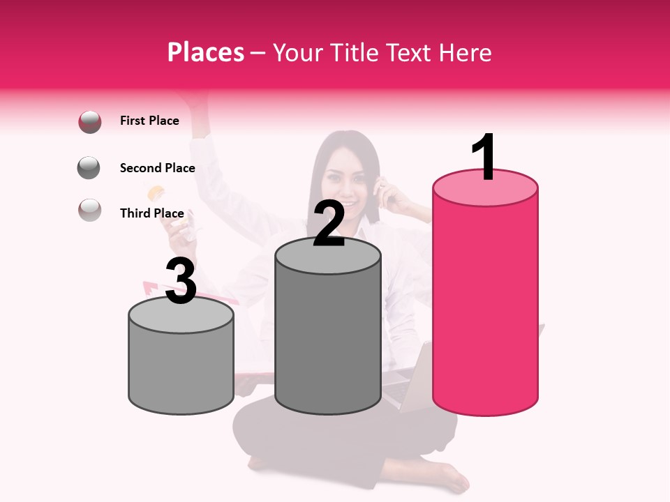 Folder Years Success PowerPoint Template