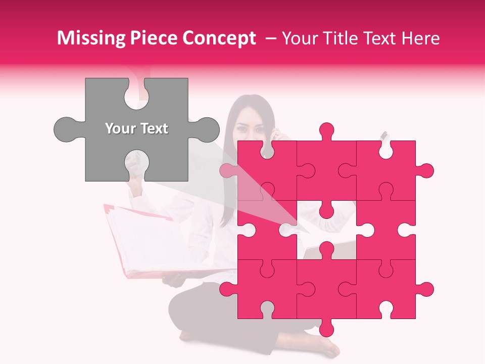 Folder Years Success PowerPoint Template