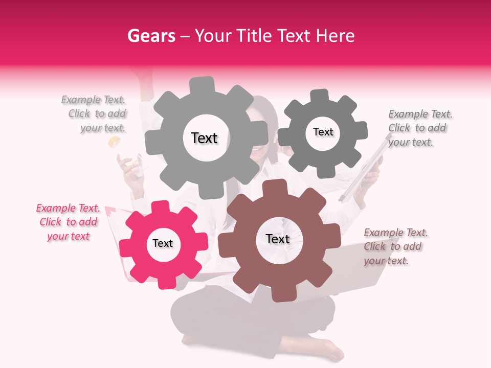 Folder Years Success PowerPoint Template