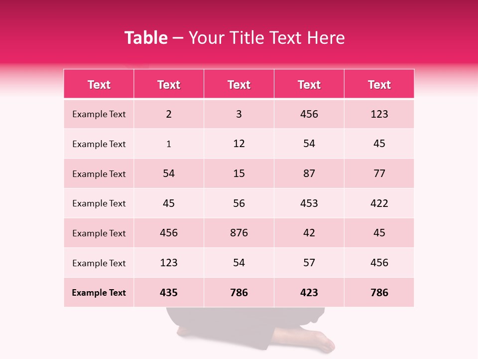 Folder Years Success PowerPoint Template