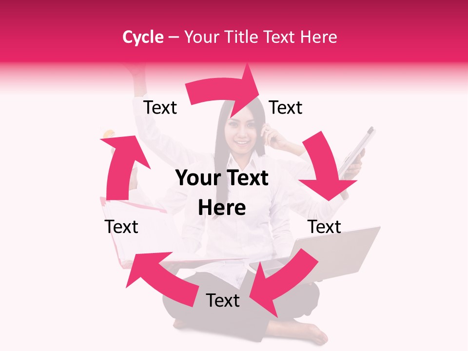 Folder Years Success PowerPoint Template