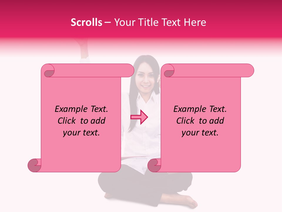 Folder Years Success PowerPoint Template