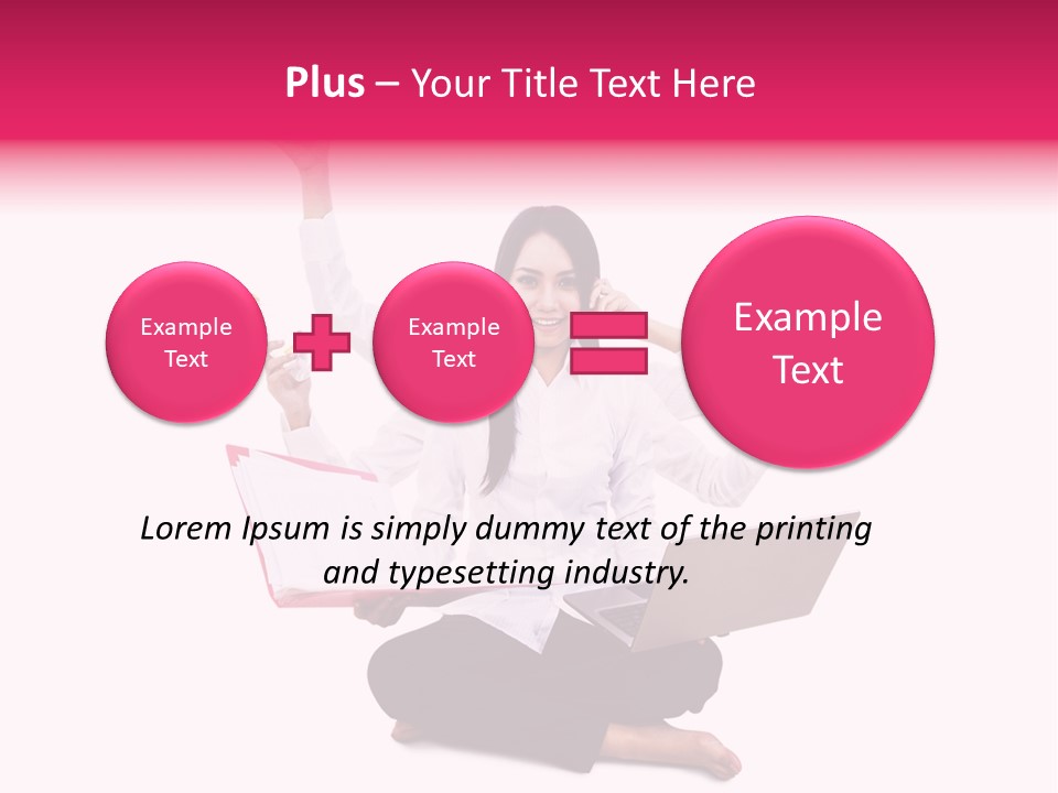Folder Years Success PowerPoint Template