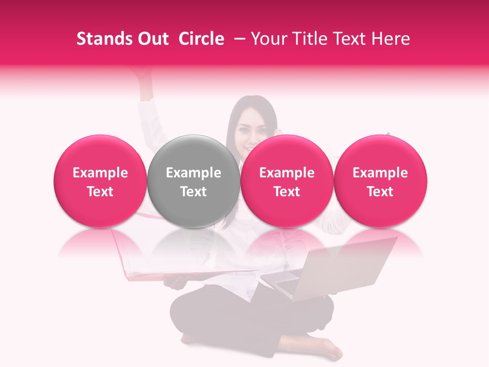 Folder Years Success PowerPoint Template