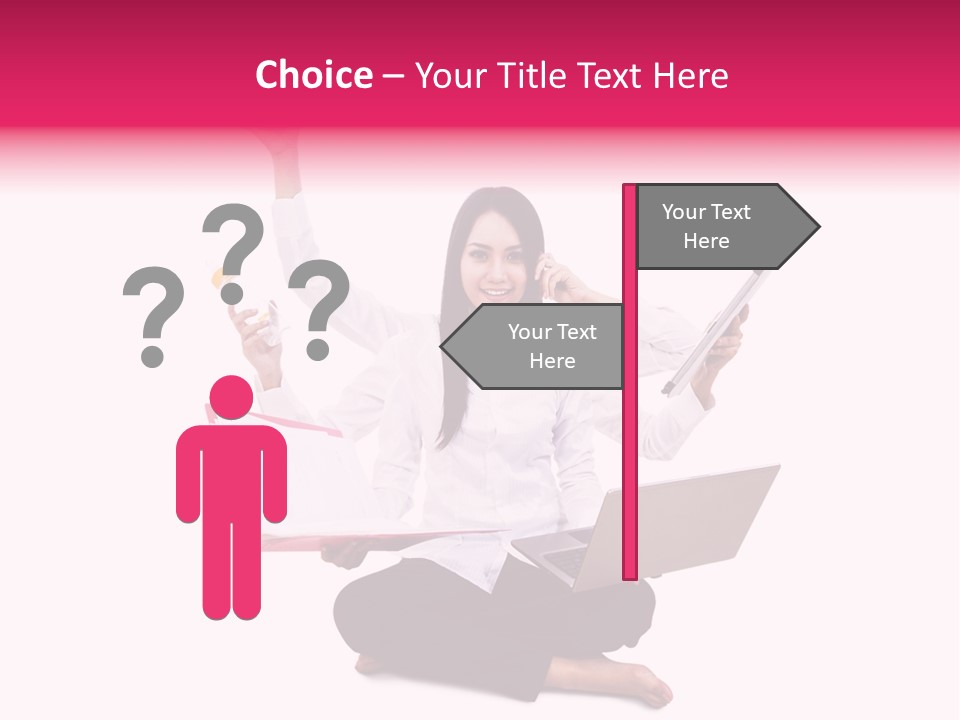 Folder Years Success PowerPoint Template