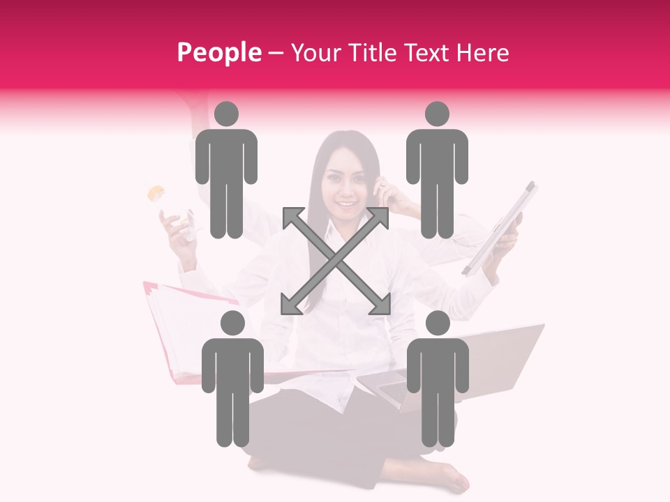 Folder Years Success PowerPoint Template