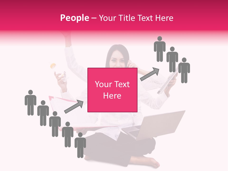 Folder Years Success PowerPoint Template