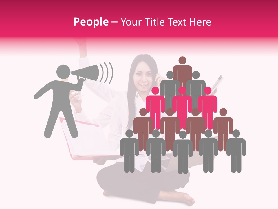 Folder Years Success PowerPoint Template