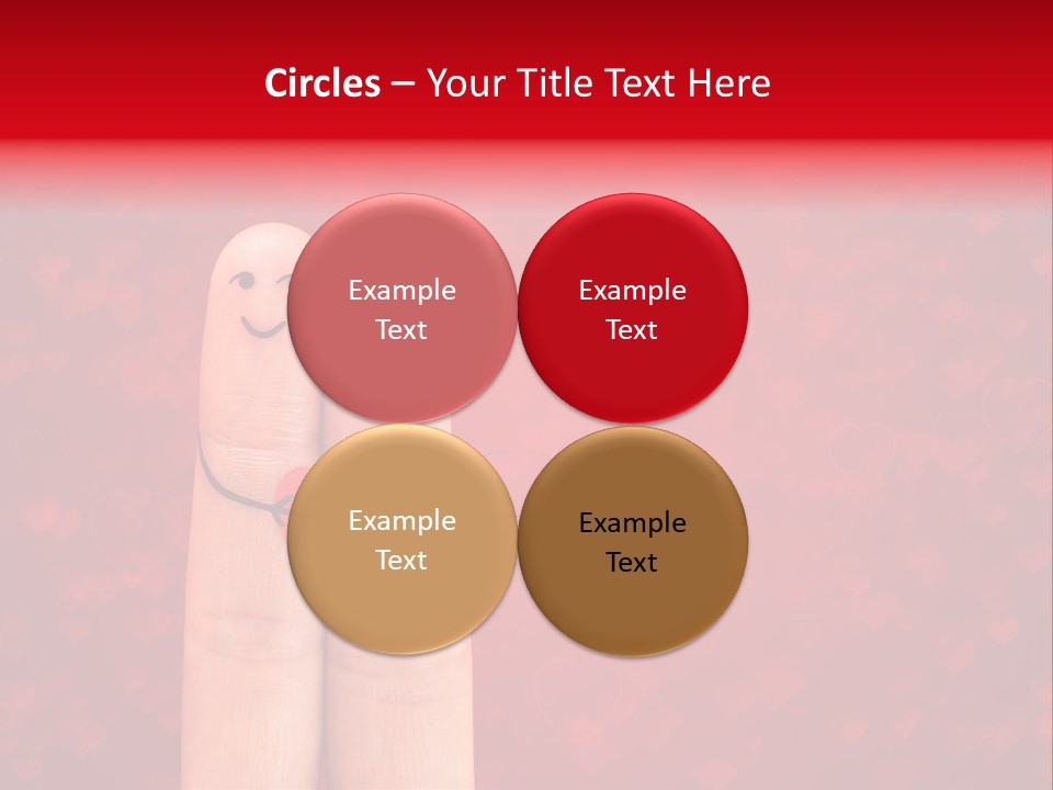 Girl Hand Concept PowerPoint Template