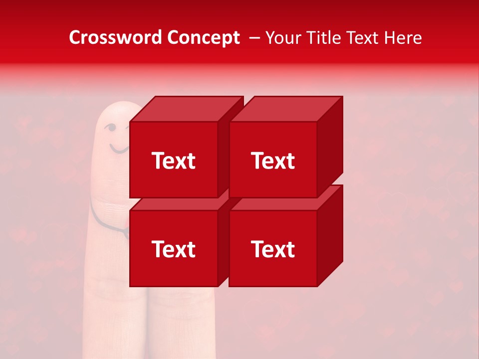 Girl Hand Concept PowerPoint Template