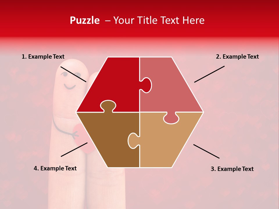 Girl Hand Concept PowerPoint Template