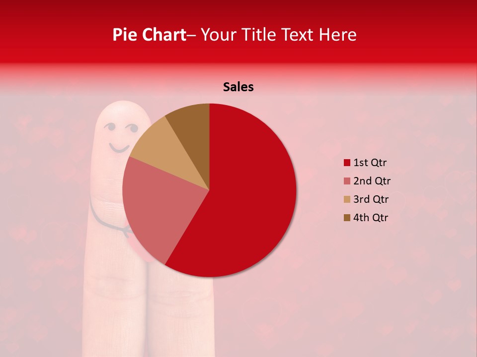 Girl Hand Concept PowerPoint Template