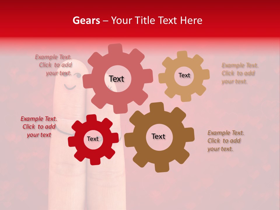 Girl Hand Concept PowerPoint Template