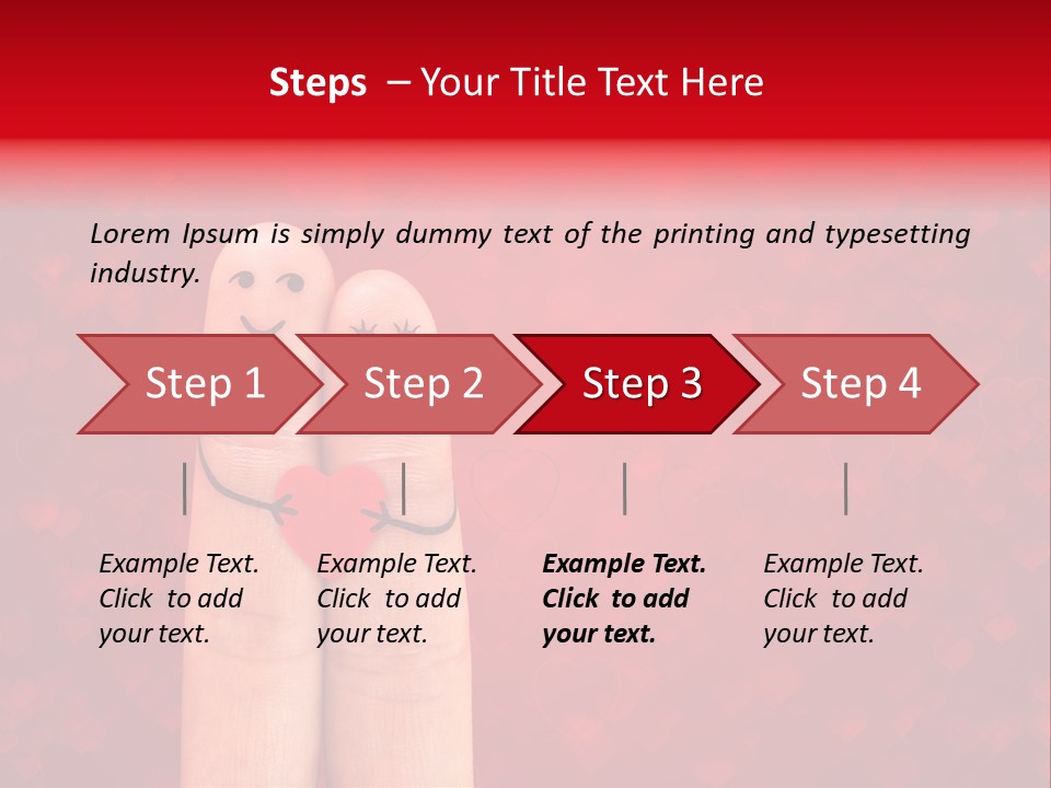 Girl Hand Concept PowerPoint Template