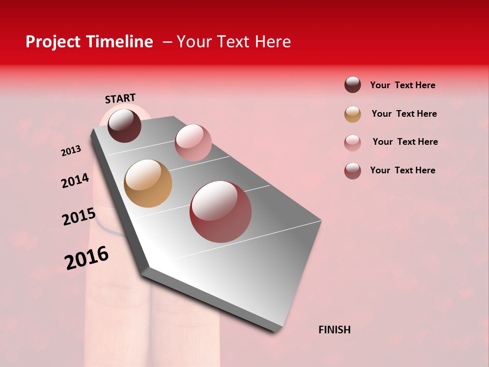 Girl Hand Concept PowerPoint Template