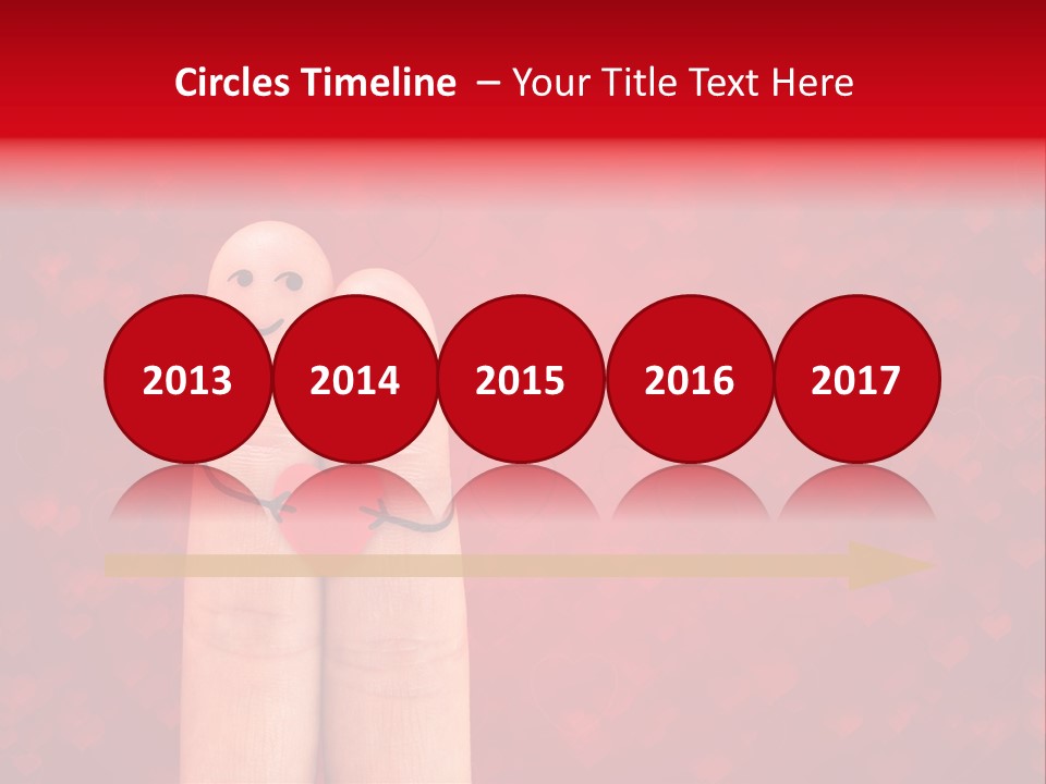 Girl Hand Concept PowerPoint Template