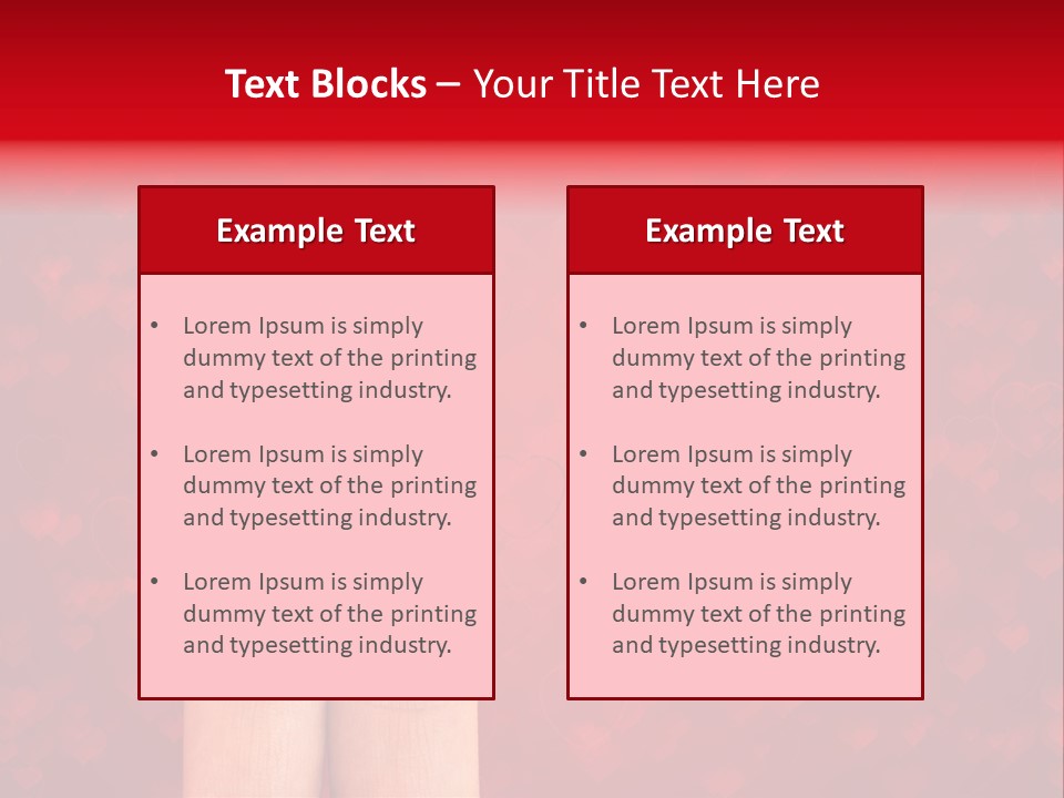 Girl Hand Concept PowerPoint Template