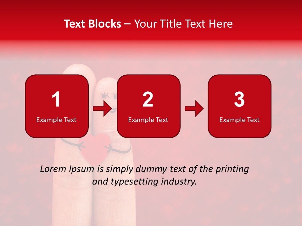 Girl Hand Concept PowerPoint Template