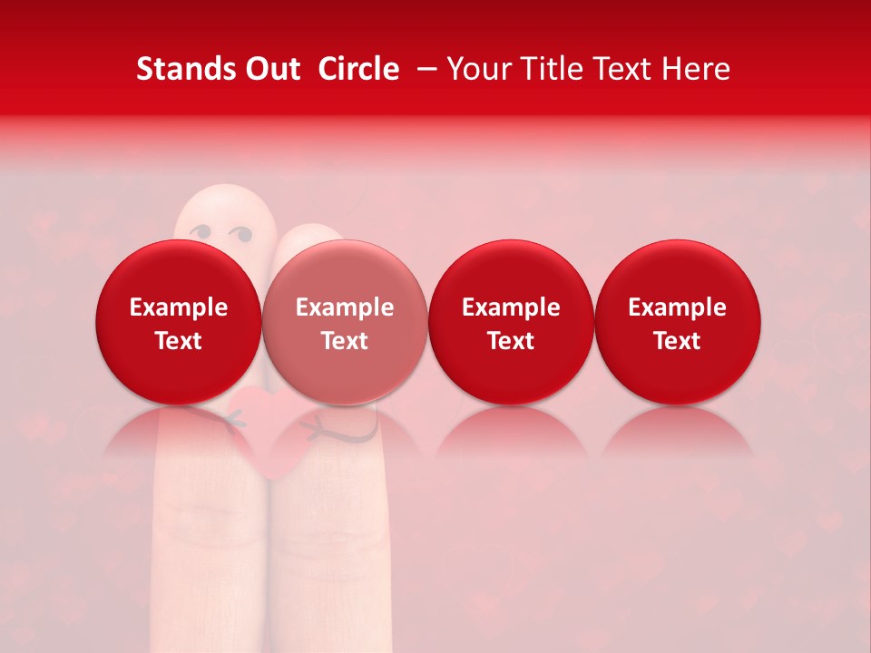 Girl Hand Concept PowerPoint Template