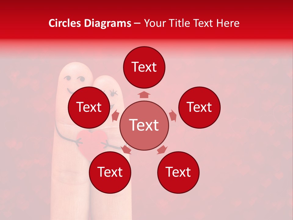 Girl Hand Concept PowerPoint Template