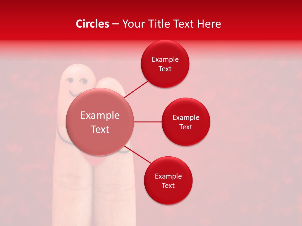 Girl Hand Concept PowerPoint Template