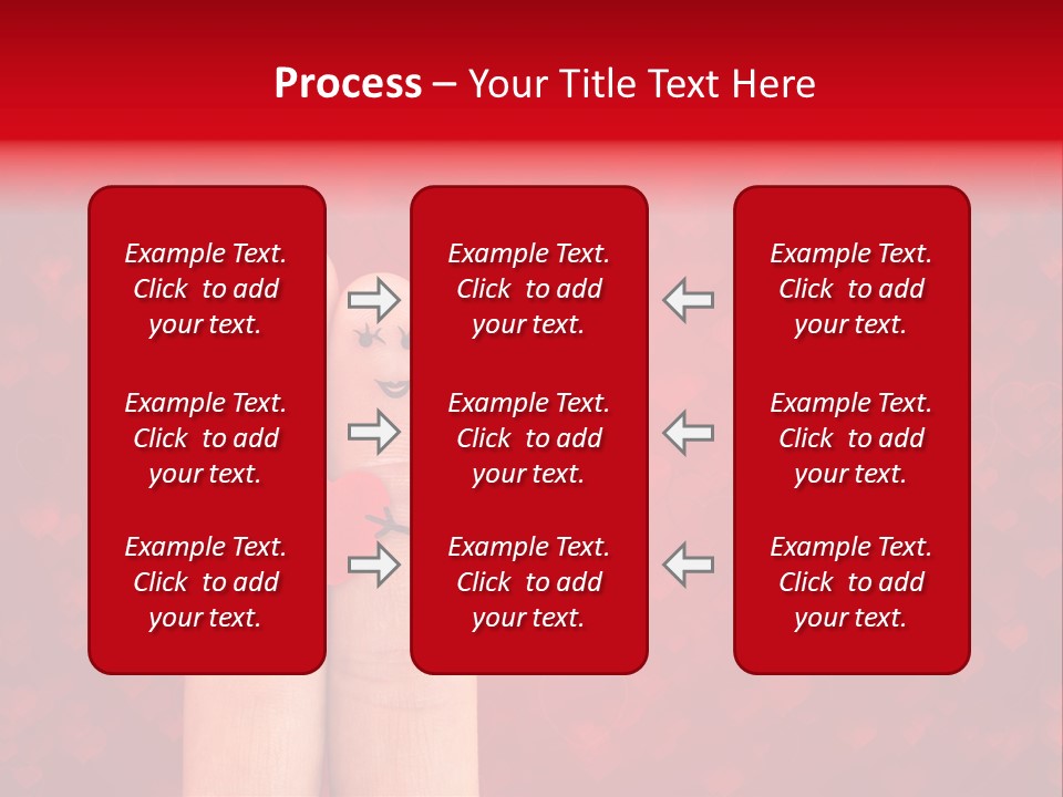 Girl Hand Concept PowerPoint Template