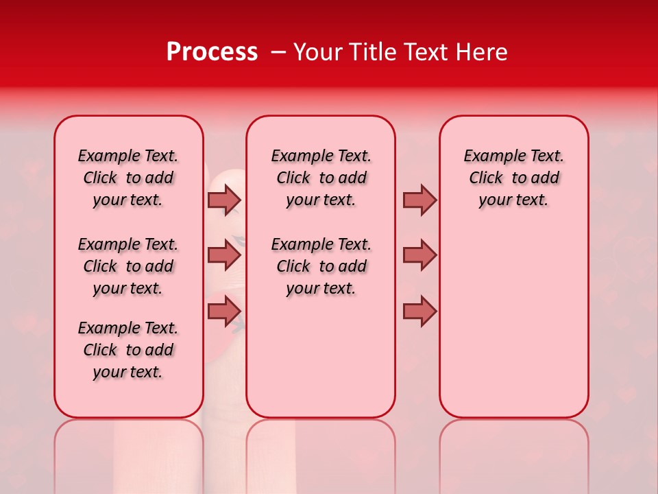 Girl Hand Concept PowerPoint Template