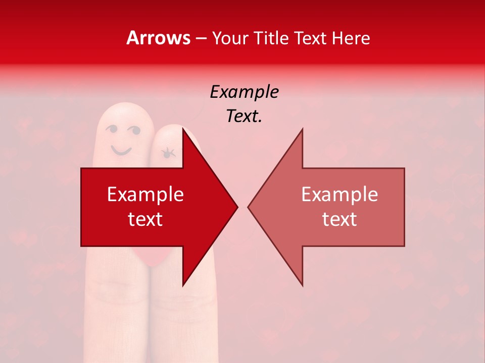 Girl Hand Concept PowerPoint Template