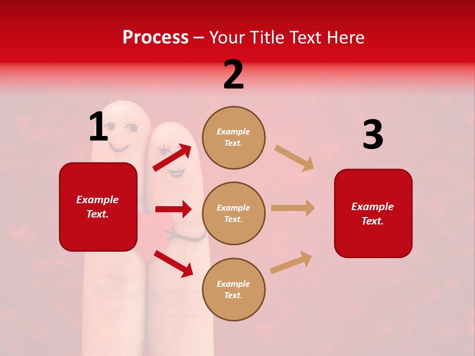 Girl Hand Concept PowerPoint Template