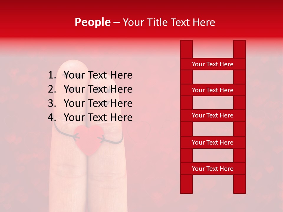 Girl Hand Concept PowerPoint Template