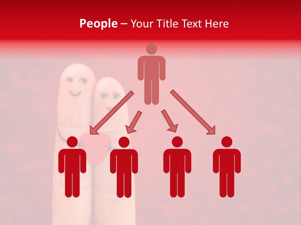 Girl Hand Concept PowerPoint Template