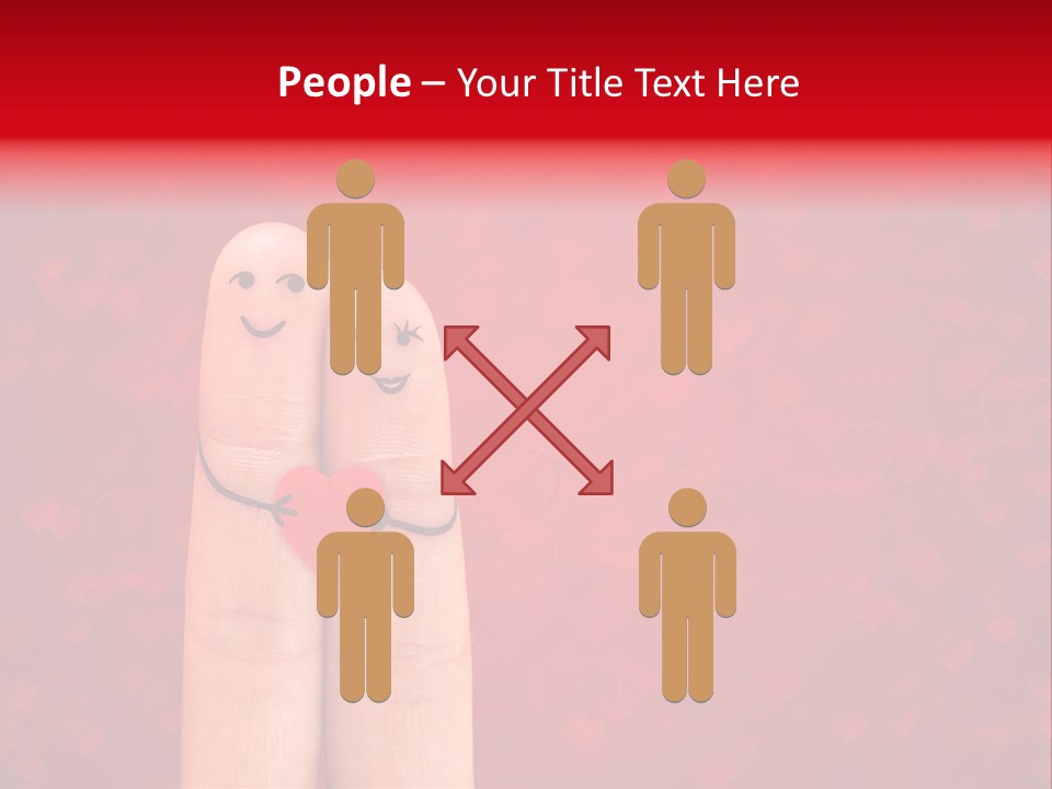 Girl Hand Concept PowerPoint Template