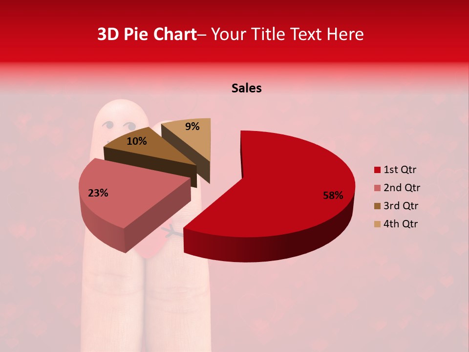 Girl Hand Concept PowerPoint Template
