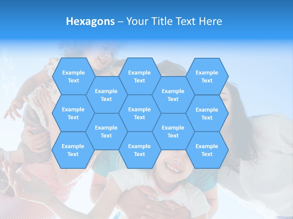 Casual Friends Girl PowerPoint Template