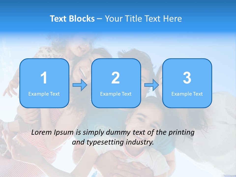 Casual Friends Girl PowerPoint Template