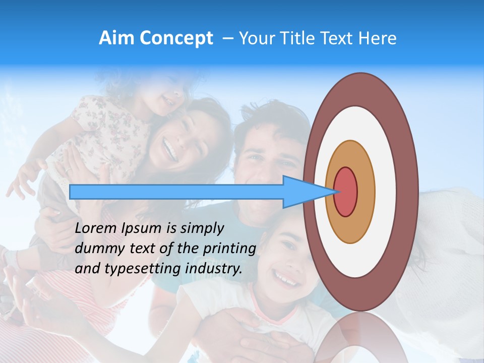 Casual Friends Girl PowerPoint Template