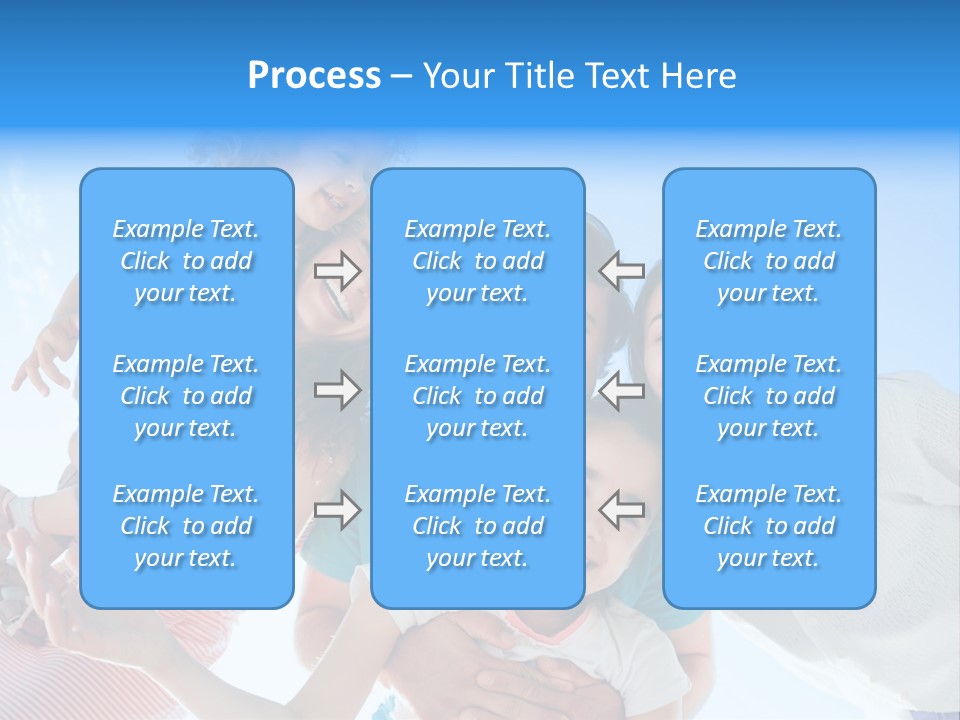 Casual Friends Girl PowerPoint Template