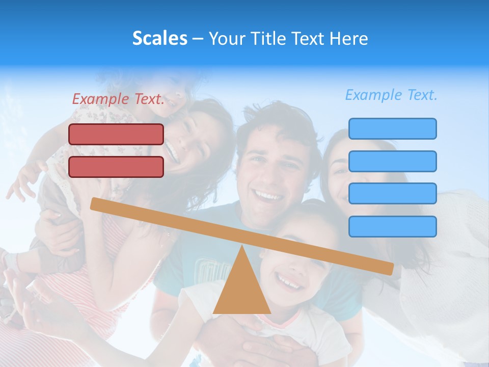 Casual Friends Girl PowerPoint Template