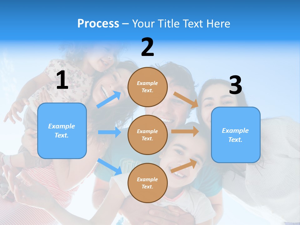 Casual Friends Girl PowerPoint Template