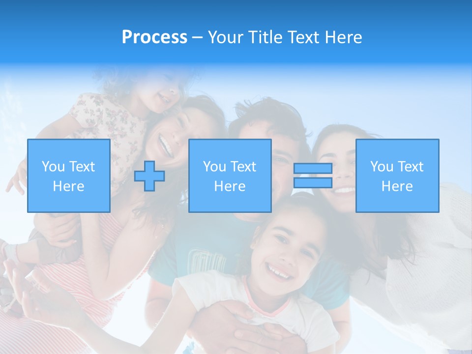 Casual Friends Girl PowerPoint Template