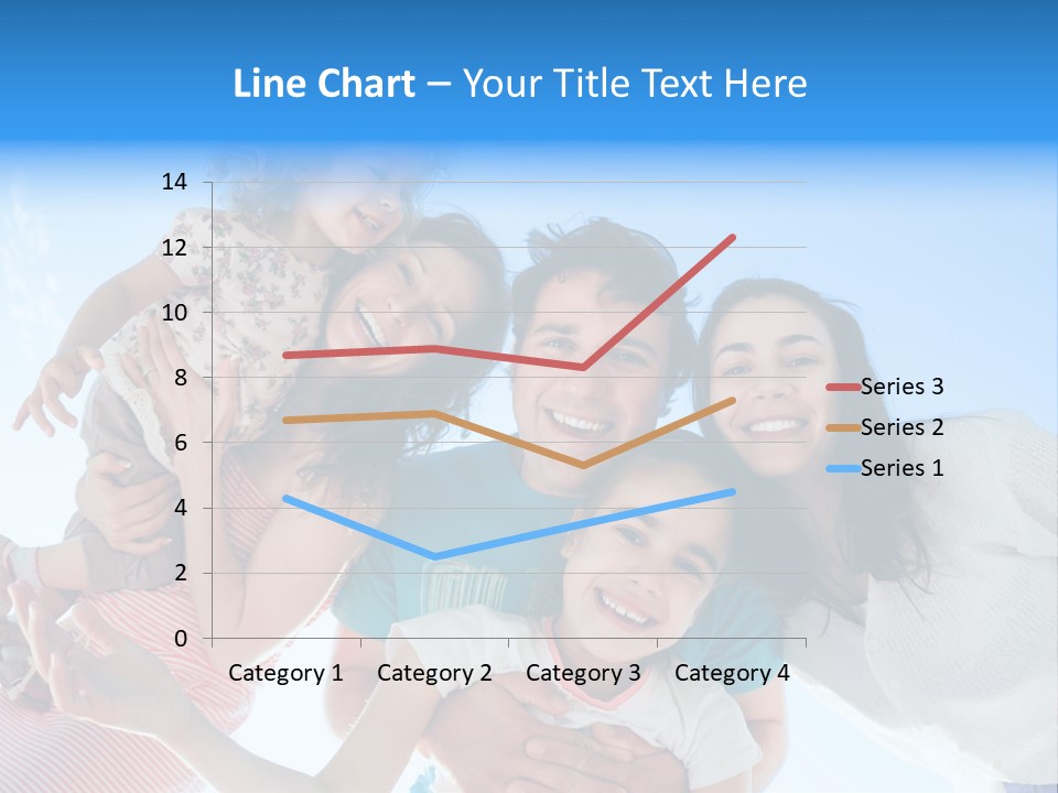 Casual Friends Girl PowerPoint Template