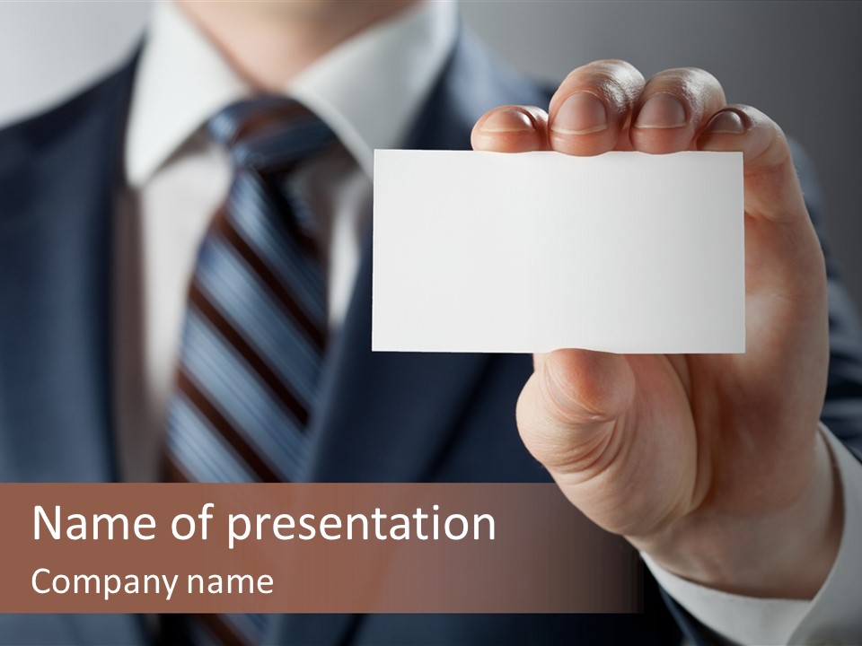 Copyspace Horizontal Conference PowerPoint Template