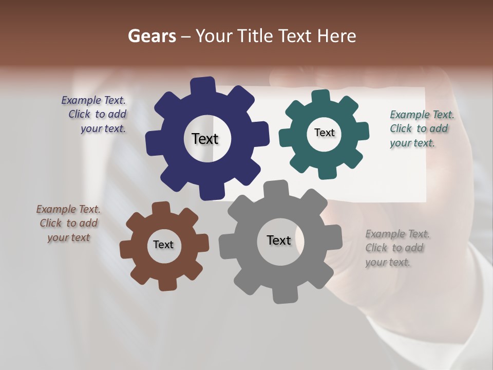 Copyspace Horizontal Conference PowerPoint Template